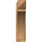 Ekena Millwork Thorton Rough Sawn Arts and Crafts Outlooker, Western Red Cedar, 8"W x 28"D x 32"H OUT08X28X32THR03RWR - alternate 2